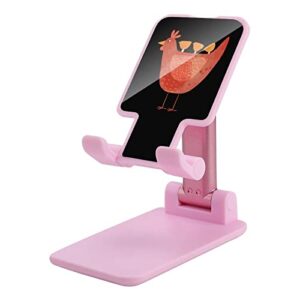 hen chicks foldable desktop cell phone holder portable adjustable stand for travel desk accessories