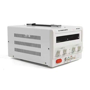 DC Power Supply, MP3020D 0-30V 0-20A Digital LED Regulated Variable Lab DC Bench Power Supply Adjustable Forced Air Cooling with Power Line