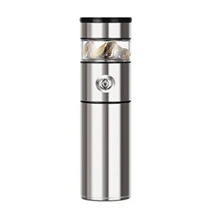 mmllzel glass tea cup 316 stainless steel thermos water bottle for car travel vacuum flasks thermoses with infuser