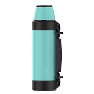 mmllzel travel portable thermos for tea, large cup mugs for coffee, water bottle, stainless steel (color : d)