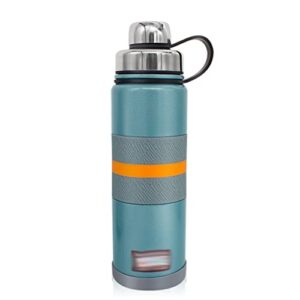 MMLLZEL Stainless Steel Thermos Flask Vacuum Sports Tumbler Heat Preservation Water Bottle Portable Mug Insulated Cup (Color : D, Size : 500ml)