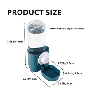 Pet Waterer Automatic Pet Water Dispenser Hangable Dog Water Dispenser Station for Cats Dogs Kitten