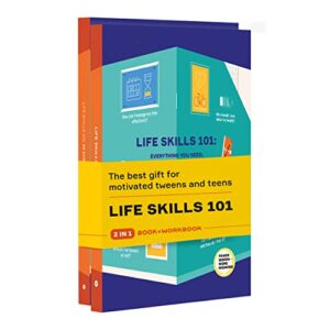 gift for teens: life skills 101 book and workbook for teens and tweens. life skills for teens is an excellent gift for teen boys and teen girls to learn essential social skills