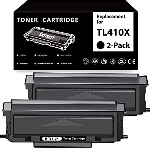 EUVIVI Compatible TL-410X Toner Cartridge Replacement for Pantum TL-410X TL-410H TL-410 for M7102DW P3012DW M6800FDW M7100DW M7200FDW M6802FDW M7102DN M7202FDW (2-Plack)