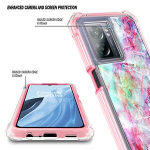 NZND Compatible with OnePlus Nord N300 5G Case with [Built-in Screen Protector], Full-Body Protective Shockproof Rugged Bumper Cover, Impact Resist Durable Phone Case (Fantasy)