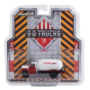 Greenlight 45160-A S.D. Trucks Series 16 - 1985 Chevy C-65 Propane Truck - LP Gas 1:64 Scale Diecast