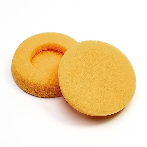 Voarmaks Ear Pad Foam Cushions Compatible with Sennheiser HD414 Grado SR60 SR60i SR80 SR80i SR80e SR125 SR225 SR325 SR SRI RS Series PS1000 GS1000 Headphones (Orange)