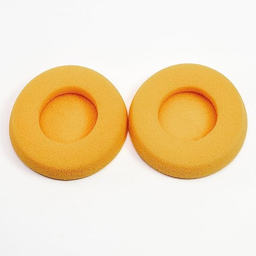 Voarmaks Ear Pad Foam Cushions Compatible with Sennheiser HD414 Grado SR60 SR60i SR80 SR80i SR80e SR125 SR225 SR325 SR SRI RS Series PS1000 GS1000 Headphones (Orange)