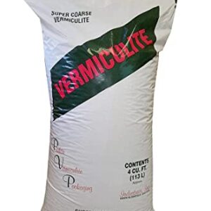 PVP Super Coarse Vermiculite Professional Grade - Excellent Soil Conditioner - Super Coarse Grade Granule – 103 Quarts - 4 Cubic Foot