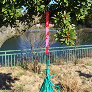 T TEKE Adjustable Heavy Duty Bucket Strap Hanger with Easy-on Hook (4 Pack), for Hay Nets, Buckets and Other Feeders