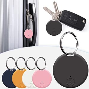 portable mini tracker bluetooth 5.0 smart anti-lost real time tracking locator item finder device for keys wallets cell phone luggages bags kids pets