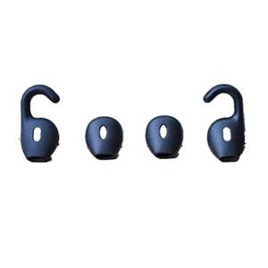 1 set silicone ear hook pads bud gels earbuds tips for jabra talk 45/ for stealth/for boost bluetooth headset headphone earphones