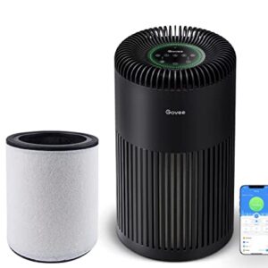 Govee Smart Kitchen Air Purifiers PM2.5 Sensor H7122111 Bundle with Govee Air-Purifier Replacement Accessories