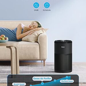 Govee Smart Kitchen Air Purifiers PM2.5 Sensor H7122111 Bundle with Govee Air-Purifier Replacement Accessories