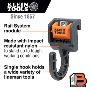 Klein Tools Open Hook Module, Rail System