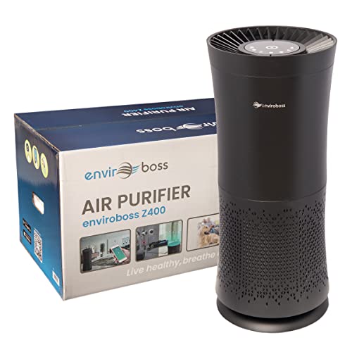 enviroboss Z400 Air Purifier, up to 326 sq ft, Black