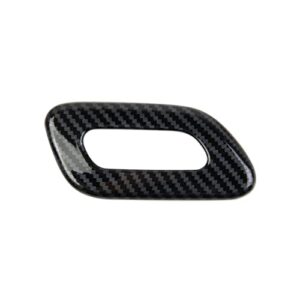 crosselec Carbon Fiber Sun Visor Button Cover Trim for Chevrolet Corvette C8 2020-2023