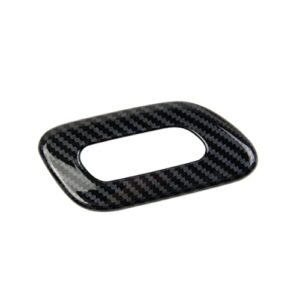 crosselec Carbon Fiber Sun Visor Button Cover Trim for Chevrolet Corvette C8 2020-2023