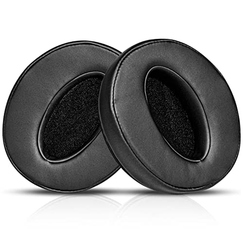 HD450 Earpads, Replacement Sennheiser HD450BT Ear Pads Protein Leather Ear Cushions Parts for Sennheiser HD4.50BT, HD4.50, HD 4.50BTNC, HD450, HD450BT Soft and Comfort Sponge (Black)