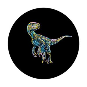 Velociraptor Raptor Dinosaur PopSockets Standard PopGrip