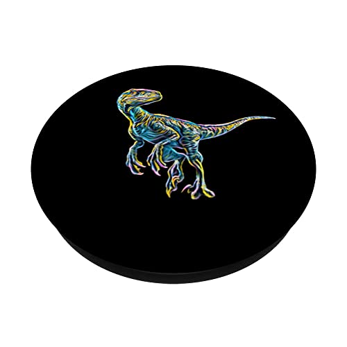 Velociraptor Raptor Dinosaur PopSockets Standard PopGrip