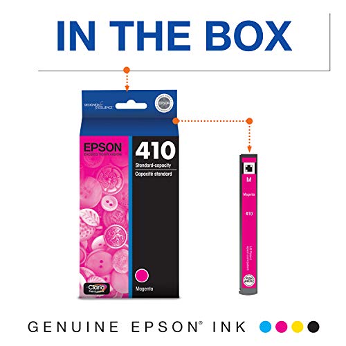 Epson T410 Claria Premium -Ink Standard Capacity Cyan -Cartridge & T410 Claria Premium -Ink Standard Capacity Yellow -Cartridge & T410 Claria Premium -Ink Standard Capacity Magenta -Cartridge