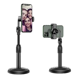 lawdiey cell phone stands, multifunctional mobile phone bracket live broadcast bracket adjustable height mobile phone telescopic portable bracket live bracket