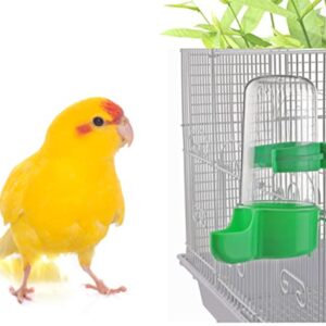 Automatic Bird Feeder Waterer Drinker Pet Bird Feeding Supplies for Bird Cage Feeder Water Seed Dispenser Bottle Drinking Cup