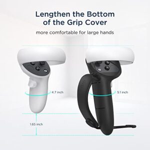 KIWI design Controller Extend Grips and VR Weight Controller Fitness Accessories Compatible with Quest 2