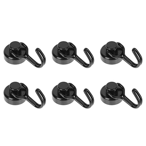 Alipis 12 pcs Functional Hooks Mount Magnetic Bedroom Pot Wall Entryway Coat Fridge Heavy Classroom Key Holder Towel Practical Cabins Holders Utensils Neodymium Nursery Wall-Mounted