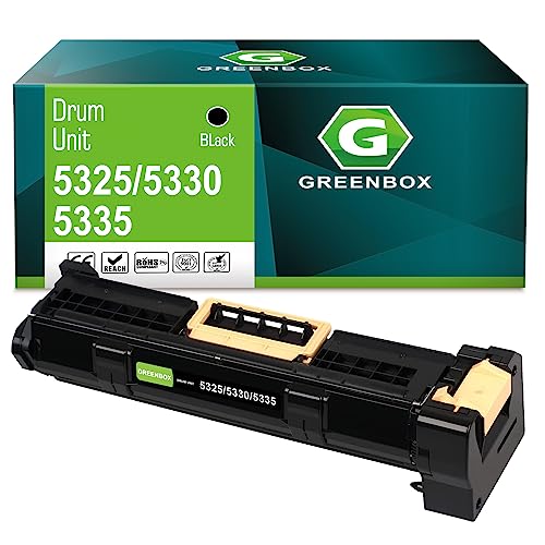 GREENBOX Compatible 006R01159 High-Yield Toner Cartridge Replacement for Xerox 5325 5330 5335 006R01159 for WorkCentre 5325 5330 5335 Printer (1 Black )