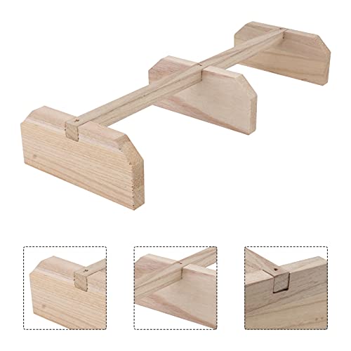 3 pcs Brooder Stand Horse Pet Accessories Chicks Single Toys Hens Swing Chick Standing Wood Pigeon Parrots Training Big Bar， Supplies Perch- Coop and Trainning for Garden