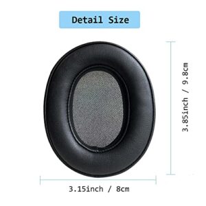 MQDITH Earpads Cushions Replacement Compatible with Sony WH-1000XM5 Over-Ear Headphones, Protein Leather Ear Pads Compatible with Sony WH1000XM5 Headphones