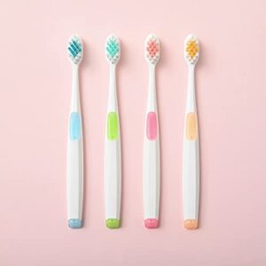 GoodUping Fine Silk Toothbrush for Sensitive Teeth, 10000 Bristles Nano Toothbrush, Extra Soft Toothbrush for Adult, Pregnancy and Junior.(8 Count)