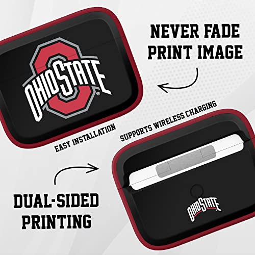 AFFINITY BANDS Ohio State HDX Case Cover Compatible with Apple AirPods Pro 1 & 2 (Classic)