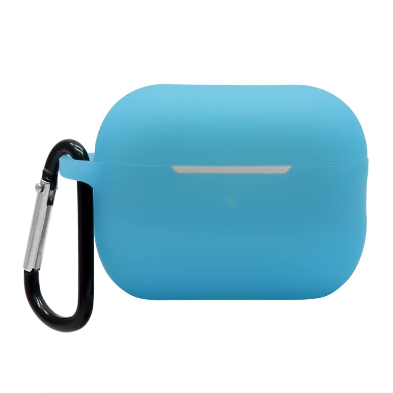 Silicone Shockproof Cover Case for Airpods Pro 2nd Generation (2022) - Glow in The Dark Blue
