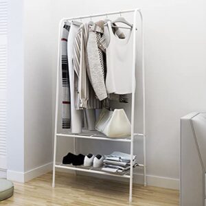 weecron small clothes rack clothing racks for hanging clothes garment rack clothes hanger rack,white