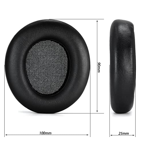 Arctis Nova Pro Wired Earpads Cushions Compatible with SteelSeries Arctis Nova Pro Wired, Nova 7, 3, 1 Model,Extra Bass Noise Cancelling Headset, (Does Not Fit Nova Pro Wireless) (Protein Leather)