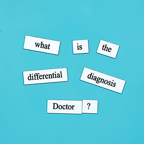 Physician Word Magnets - Funny and Nerdy Word Kit for Doctors, Medical Students and Residents - Office Refrigerator or Magnetic White Board - Made in USA