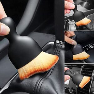 Pureadee 4PCS Car Interior Cleaning Tool, Zabernim Car Cleaning Tool, Zabernim Car Brush, Car Cleaning Brush Interior, Car Interior Cleaning Tool Brush, Zabernim Car Interior Cleaning Tool