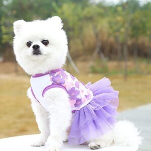 Adopt Dog Clothes Dress Pet Supplies Cute Dress Spring Cotton Summer Cotton Pet Clothes Small Female Vest T-Shirts Winter Puppy Sweatshirt Pajamas