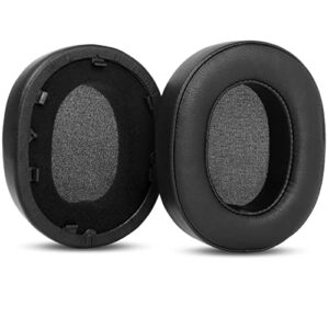 wh-1000xm5 ear pads-yunyiyi replacement earpads ear cushion compatible with sony wh-1000xm5 headphones protein leather ear cups/earmuffs/cover. (black)