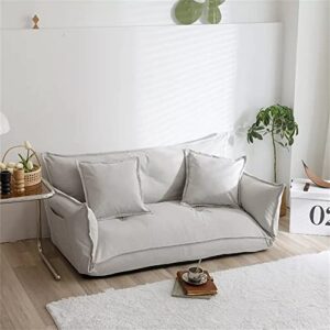 jydqm living room reclining folding sofa couch floor sofa bed 5 position adjustable lazy sofa furniture