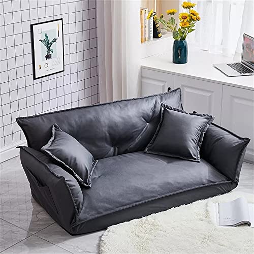 JYDQM Floor Sofa Bed 5 Position Adjustable Lazy Sofa Furniture Living Room Reclining Folding Sofa Couch