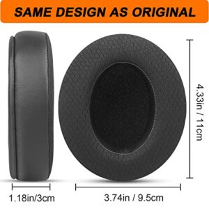 Replacement Earpads and Headband Cover for Audio Technica ATH M50X/M40X, HyperX Cloud/Alpha Series, Steelseries Arctis, Turtle Beach Stealth earpads Replacement, Headband Cover Audio Technica