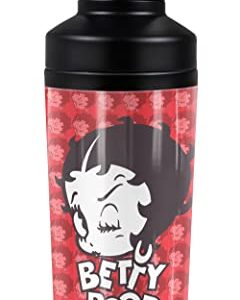 Betty Boop OFFICIAL Forty Winks 18 oz Insulated Water Bottle, Leak Resistant, Vacuum Insulated Stainless Steel with 2-in-1 Loop Cap