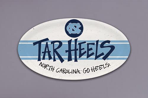 Magnolia Lane North Carolina Tar Heels Heavy Weight Melamine Rameses UNC Tray