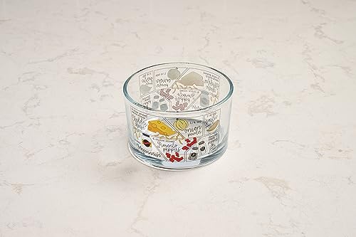 Mud Pie Pimento Cheese Dip Bowl, Dish 3" X 5 1/2" Dia | Spoon 4"