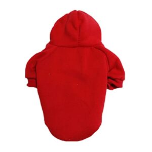 dogs pullover sweater winter dog clothes sweater warm christmas pet sweaters for small dogs pet clothing pet solid antlers pullover sweater puppy apparel 5 sizes pet clothes for medium dogs (red, xxl)