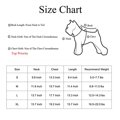 Ornaous Fleece Small Dog Cat Pajamas Shirt，Cute Blue Pet Onesie Pajamas Puppy Footie Jumpsuit Warm Clothes（L Size）